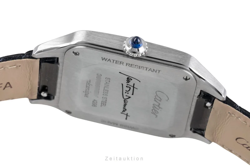 Cartier Santos Dumont steel manual winding men's watch WSSA0046 [2506349]
