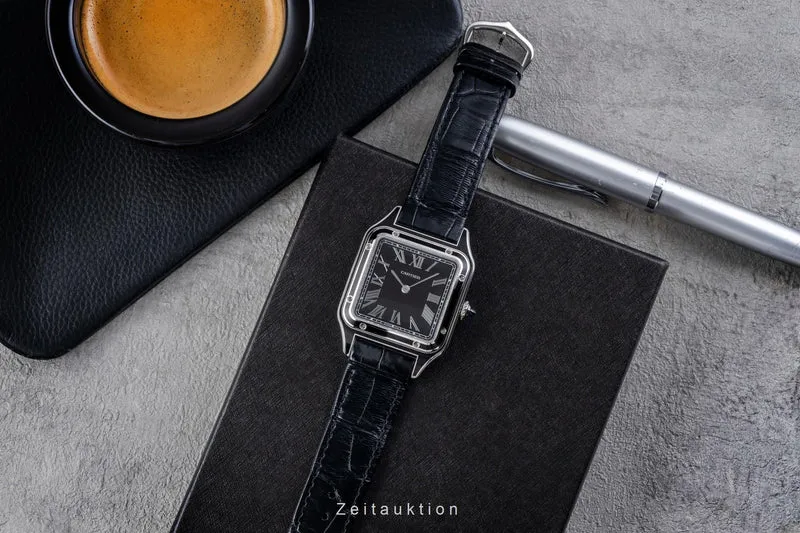 Cartier Santos Dumont steel manual winding men's watch WSSA0046 [2506349]