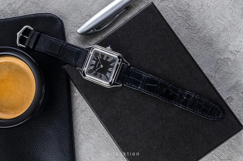 Cartier Santos Dumont steel manual winding men's watch WSSA0046 [2506349]