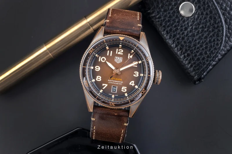 Tag Heuer Autavia bronze automatic men's watch WBE5191.FC8276 [2506454]