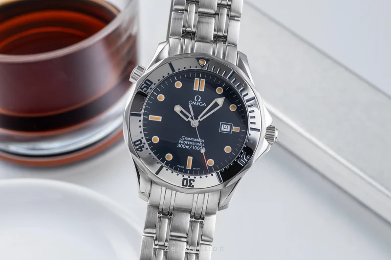 Omega Seamaster steel quartz men's watch 2542.80.00 [2506060]