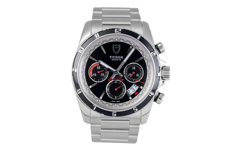Tudor Grantour chronograph steel automatic men's watch 20530 [2505931]