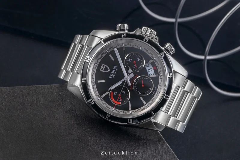 Tudor Grantour chronograph steel automatic men's watch 20530 [2505931]