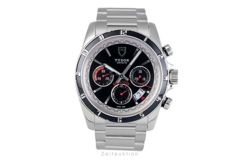 Tudor Grantour chronograph steel automatic men's watch 20530 [2505931]