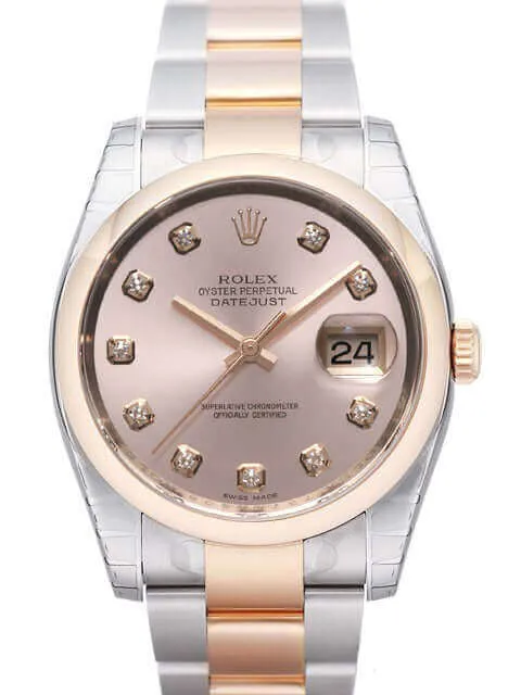 Rolex Datejust 36 116201 Pink Diamant