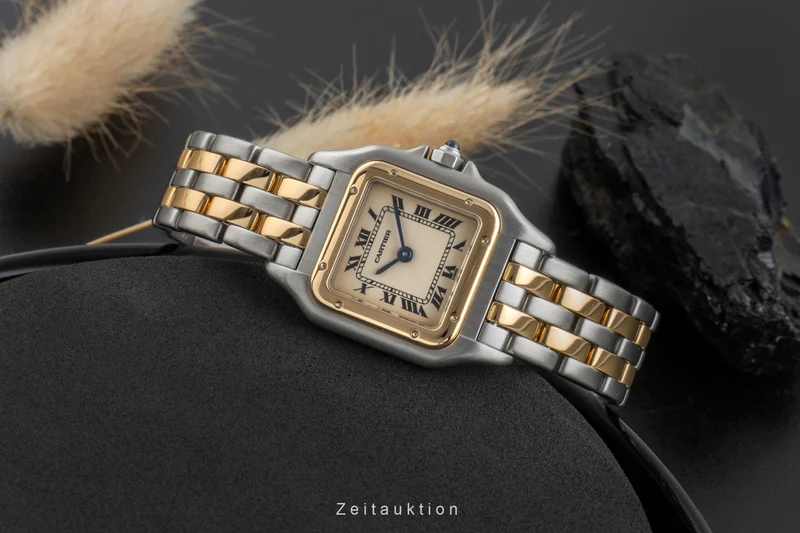 Cartier Panthere steel / gold quartz women's watch W25029B6 [2506887]