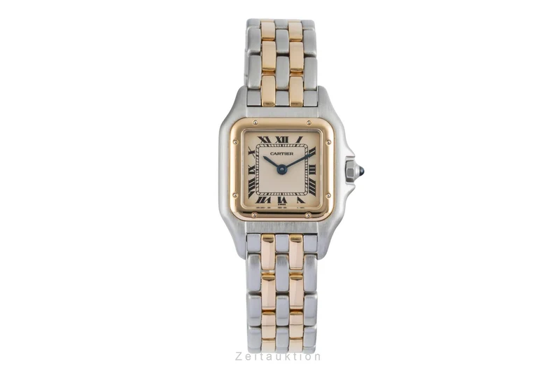 Cartier Panthere steel / gold quartz women's watch W25029B6 [2506887]