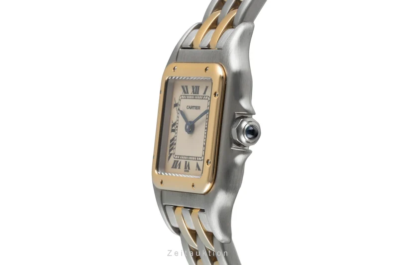 Cartier Panthere steel / gold quartz women's watch W25029B6 [2506887]