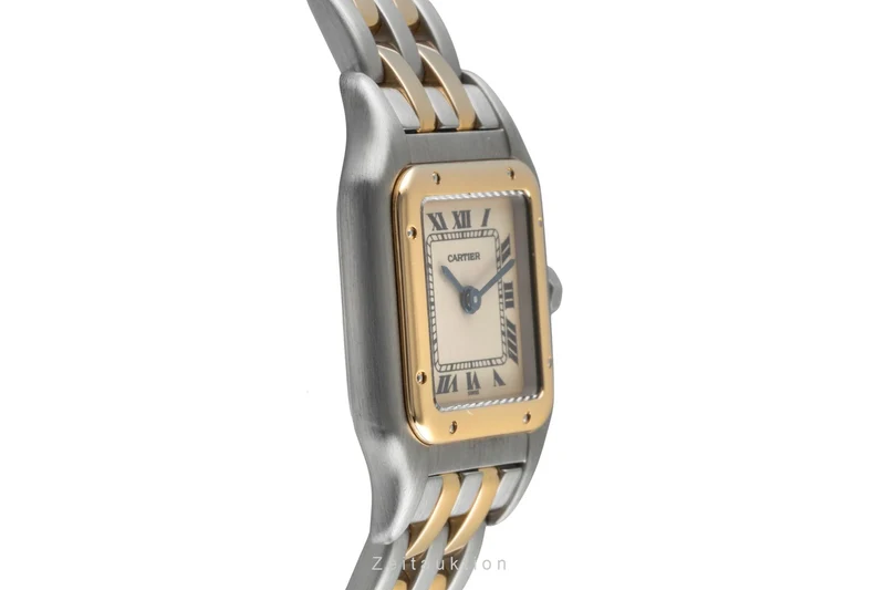 Cartier Panthere steel / gold quartz women's watch W25029B6 [2506887]