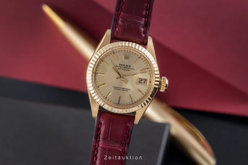 Rolex Datejust 18 ct gold automatic women's watch 6917 Vintage [2506971]