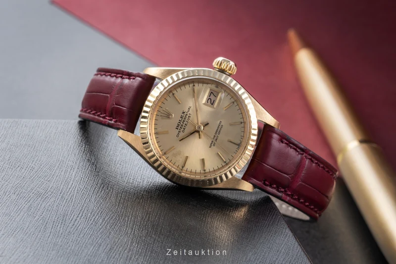 Rolex Datejust 18 ct gold automatic women's watch 6917 Vintage [2506971]