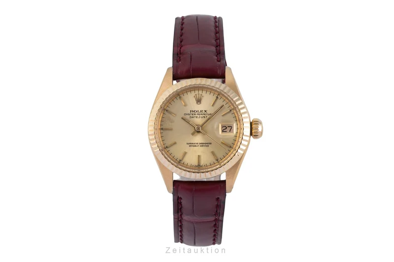 Rolex Datejust 18 ct gold automatic women's watch 6917 Vintage [2506971]