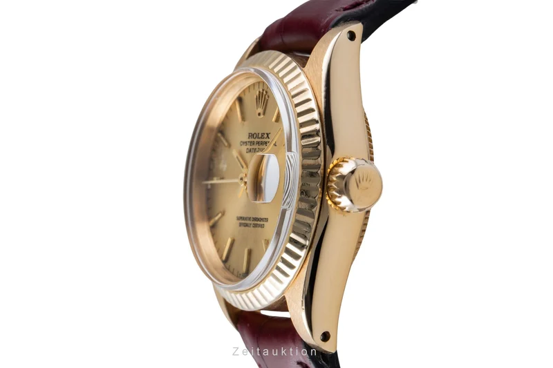 Rolex Datejust 18 ct gold automatic women's watch 6917 Vintage [2506971]