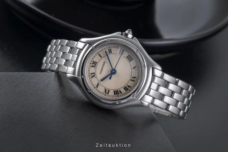 Cartier Cougar steel quartz women's watch W35001F5 [2506809]