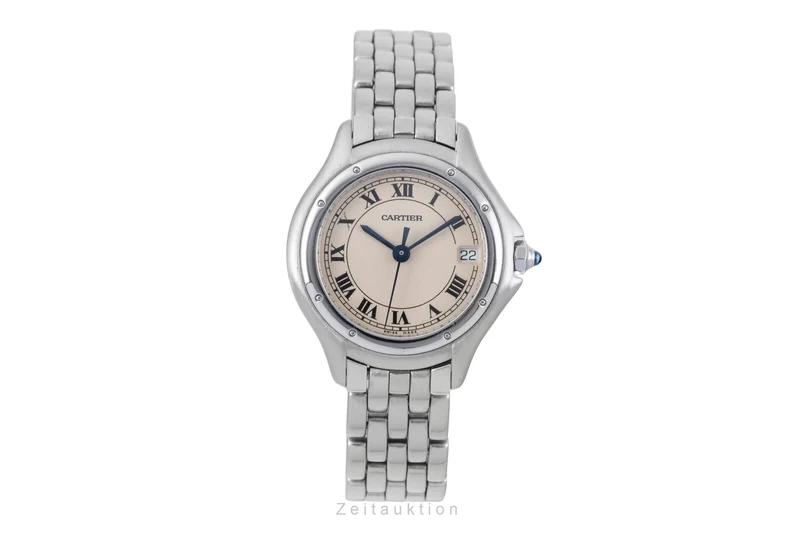 Cartier Cougar steel quartz women's watch W35001F5 [2506809]