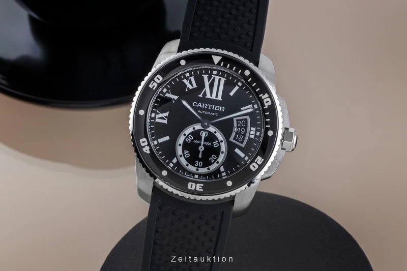 Cartier Calibre de Cartier steel automatic men's watch W7100056 [2506708]