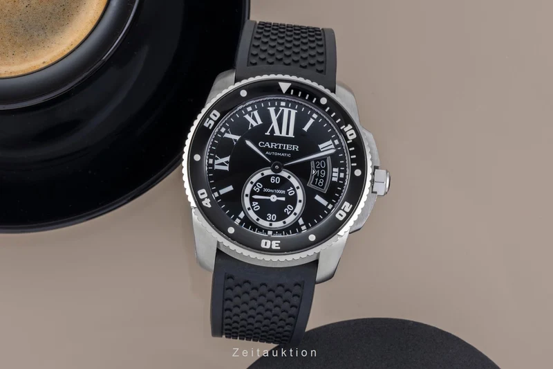 Cartier Calibre de Cartier steel automatic men's watch W7100056 [2506708]