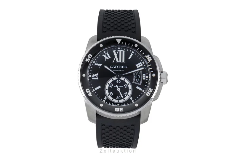 Cartier Calibre de Cartier steel automatic men's watch W7100056 [2506708]