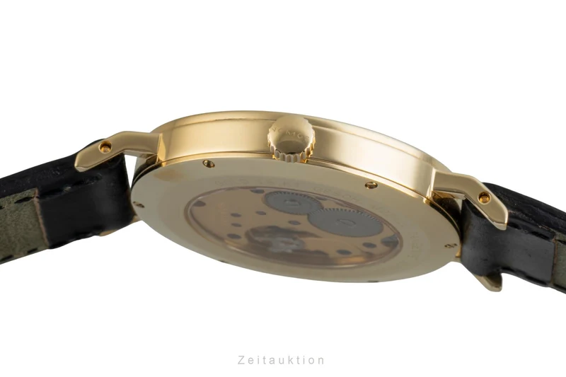 Nomos Tangente 18 ct gold manual winding men's watch Tangente Gold Index Datum [2505847]