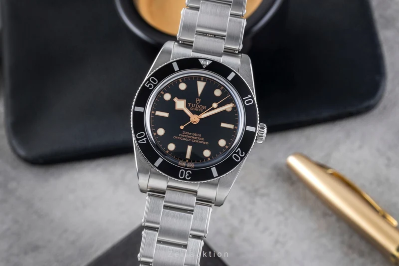 Tudor Black Bay steel automatic men's watch 79000N LP: 4190EUR [2506376]