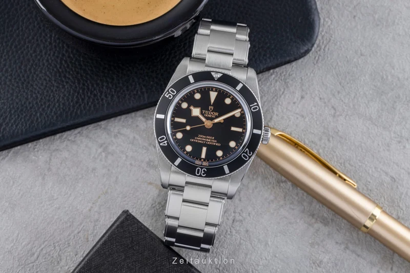 Tudor Black Bay steel automatic men's watch 79000N LP: 4190EUR [2506376]