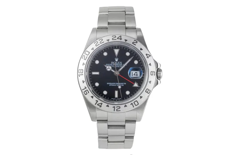 Rolex Explorer II steel automatic men's watch 16570 T [2506184]