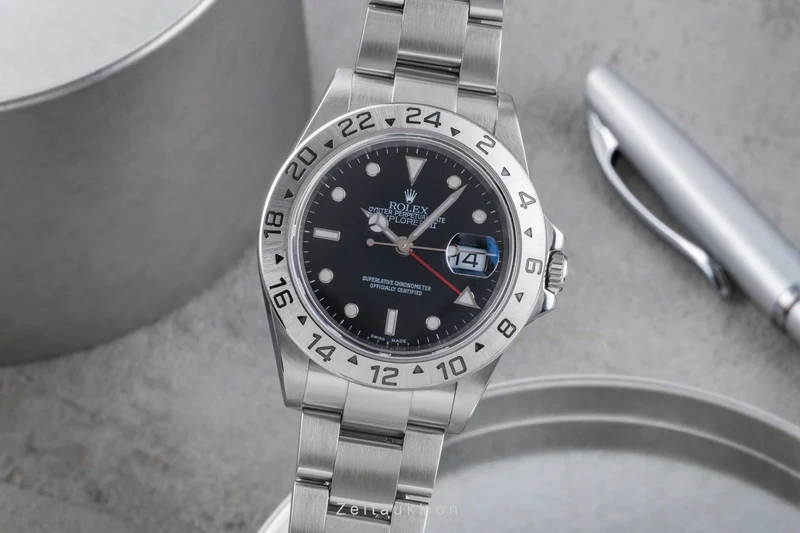 Rolex Explorer II steel automatic men's watch 16570 T [2506184]