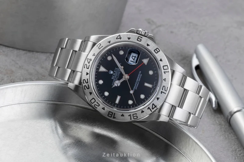 Rolex Explorer II steel automatic men's watch 16570 T [2506184]