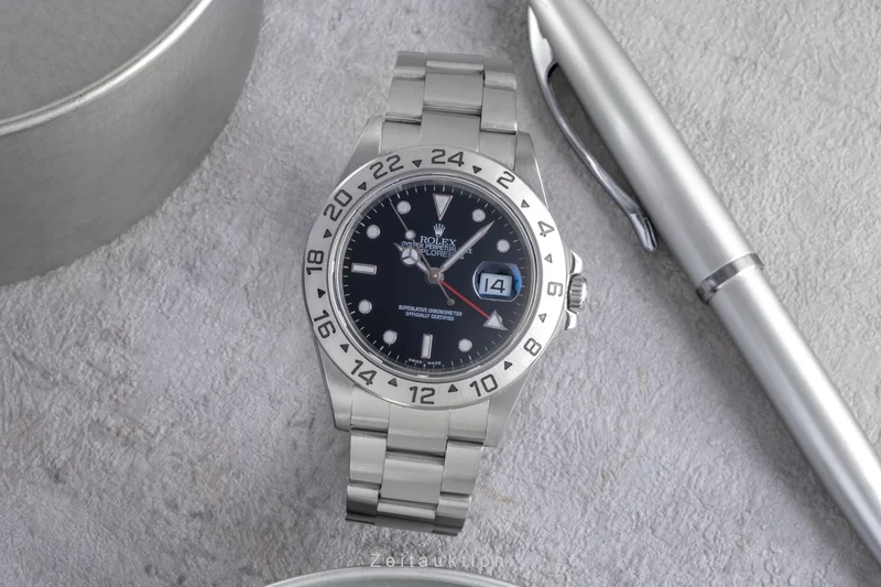Rolex Explorer II steel automatic men's watch 16570 T [2506184]