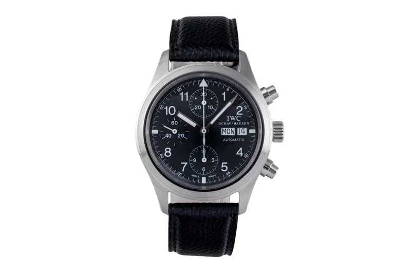 IWC Fliegerchronograph chronograph steel automatic men's watch IW370603 LP: 7700EUR [2505401]