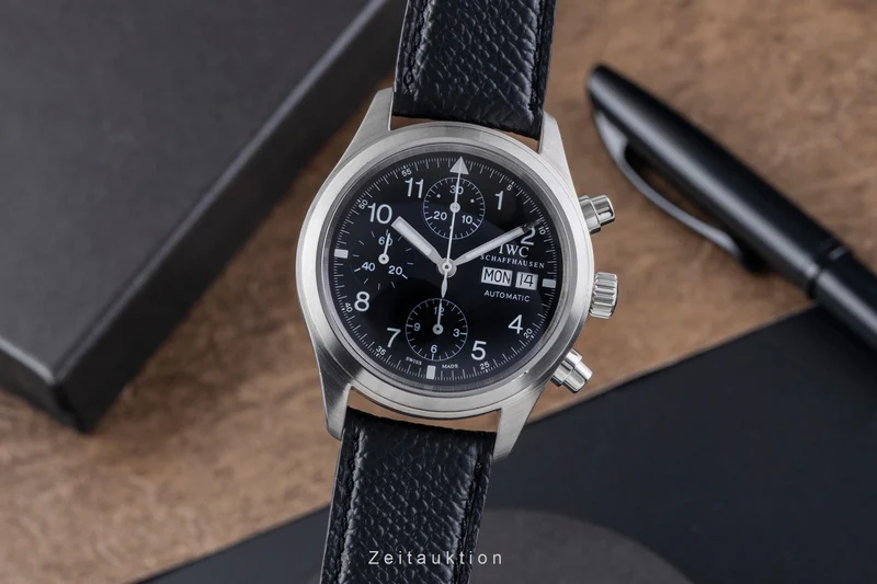 IWC Fliegerchronograph chronograph steel automatic men's watch IW370603 LP: 7700EUR [2505401]