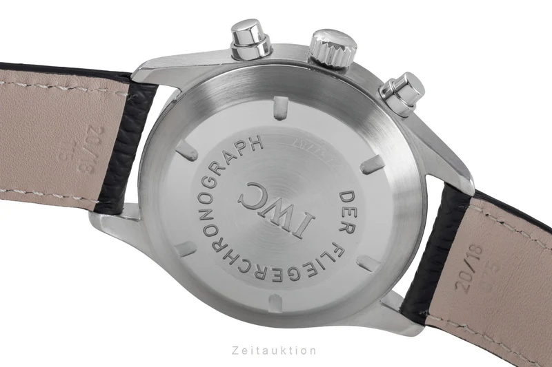 IWC Fliegerchronograph chronograph steel automatic men's watch IW370603 LP: 7700EUR [2505401]
