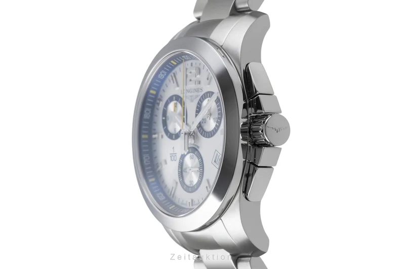 Longines Conquest chronograph steel quartz men's watch L3.700.4.78.6 [2506444]