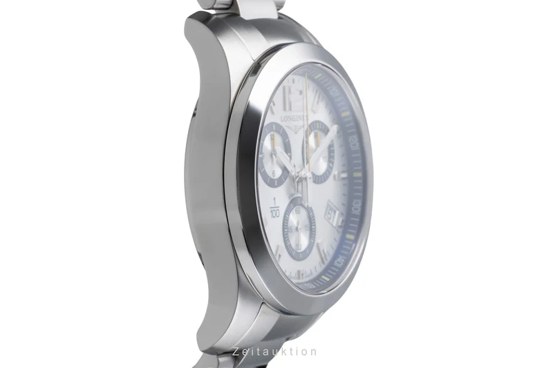 Longines Conquest chronograph steel quartz men's watch L3.700.4.78.6 [2506444]