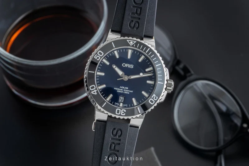 Oris Aquis Date steel automatic men's watch 01 733 7732 4135 [2506850]