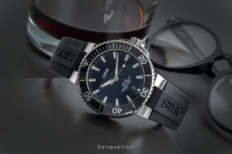 Oris Aquis Date steel automatic men's watch 01 733 7732 4135 [2506850]