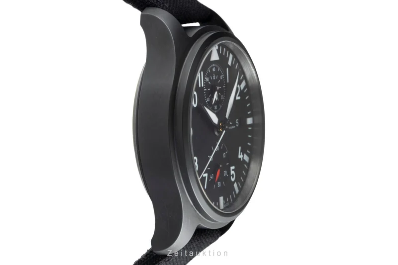 IWC Pilot chronograph ceramic / titanium automatic men's watch IW389001 LP: 9900EUR [2506356]