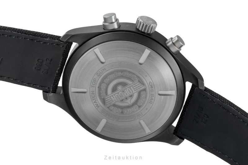 IWC Pilot chronograph ceramic / titanium automatic men's watch IW389001 LP: 9900EUR [2506356]