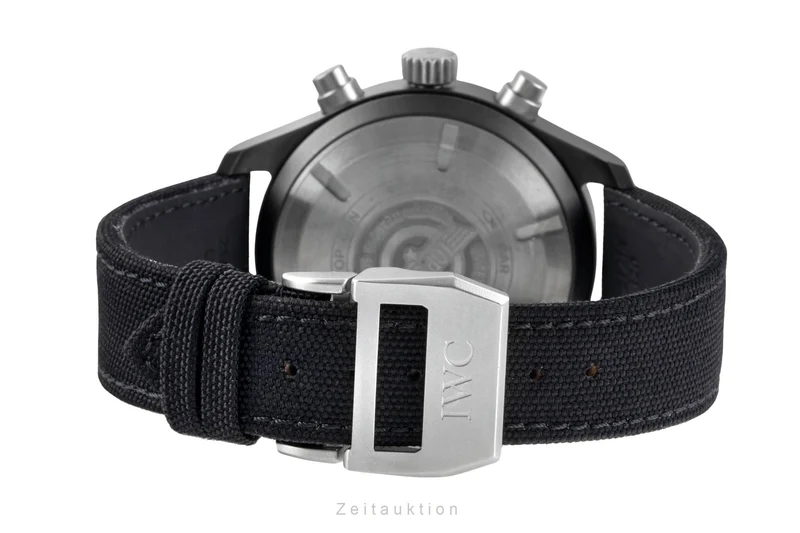 IWC Pilot chronograph ceramic / titanium automatic men's watch IW389001 LP: 9900EUR [2506356]