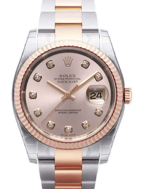 Rolex Datejust 36 116231 Pink Diamant