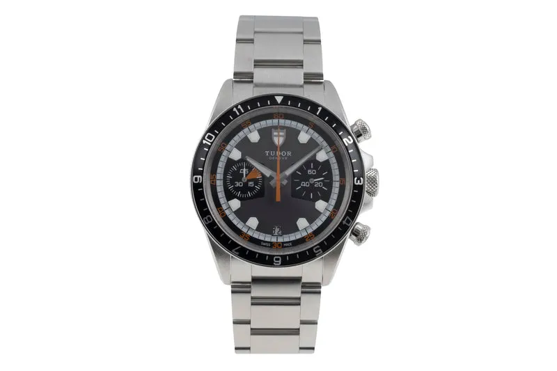 Tudor Heritage Chronograph chronograph steel automatic men's watch 70330N [2506821]