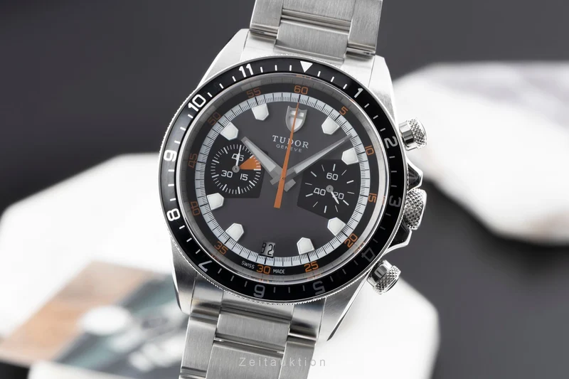 Tudor Heritage Chronograph chronograph steel automatic men's watch 70330N [2506821]