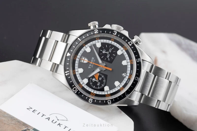 Tudor Heritage Chronograph chronograph steel automatic men's watch 70330N [2506821]