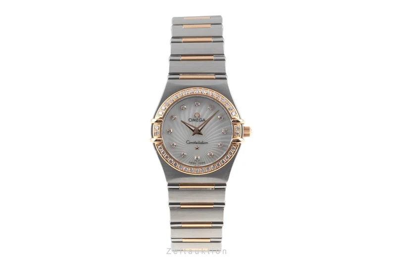 Omega Constellation steel / gold quartz women's watch 111.25.26.60.55.001 LP: 9900EUR [2506703]
