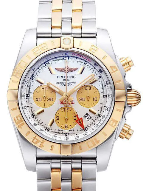 Breitling Chronomat 44 GMT CB042012.G755.375C Edelstahl Roségold