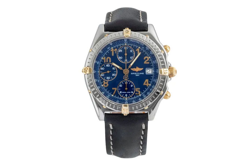 Breitling Chronomat chronograph steel / gold automatic men's watch B13050.1 [2506540]