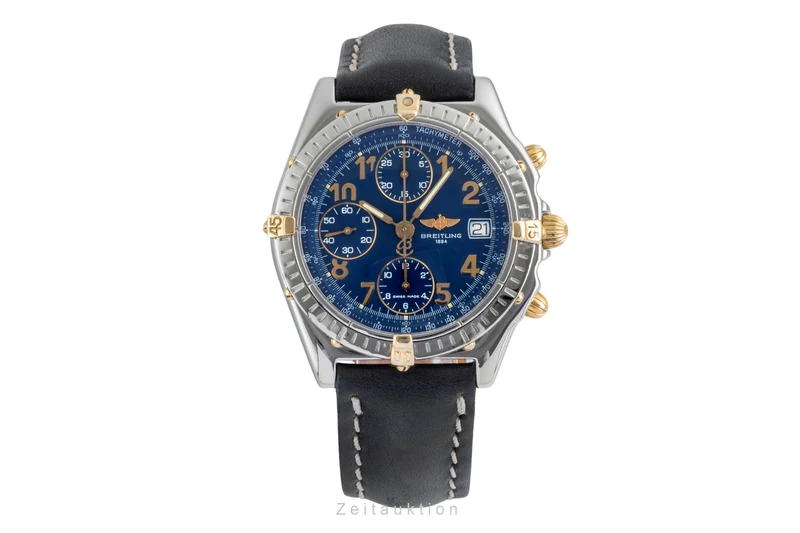 Breitling Chronomat chronograph steel / gold automatic men's watch B13050.1 [2506540]