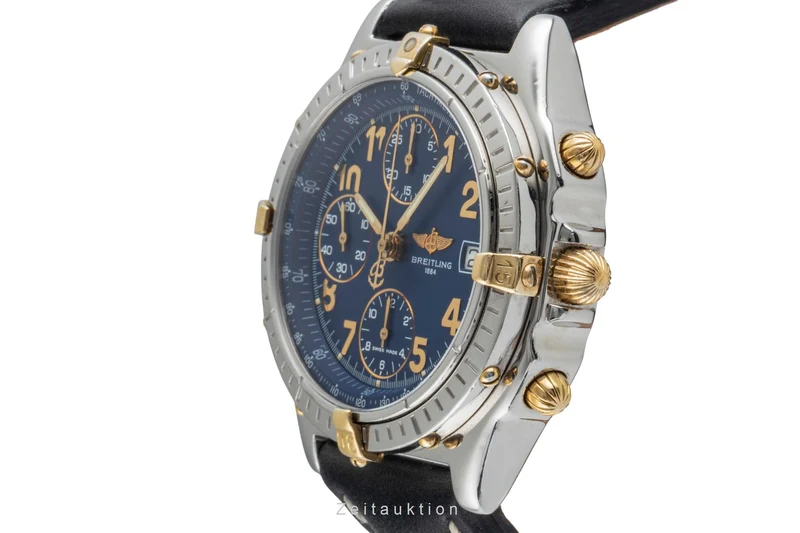 Breitling Chronomat chronograph steel / gold automatic men's watch B13050.1 [2506540]