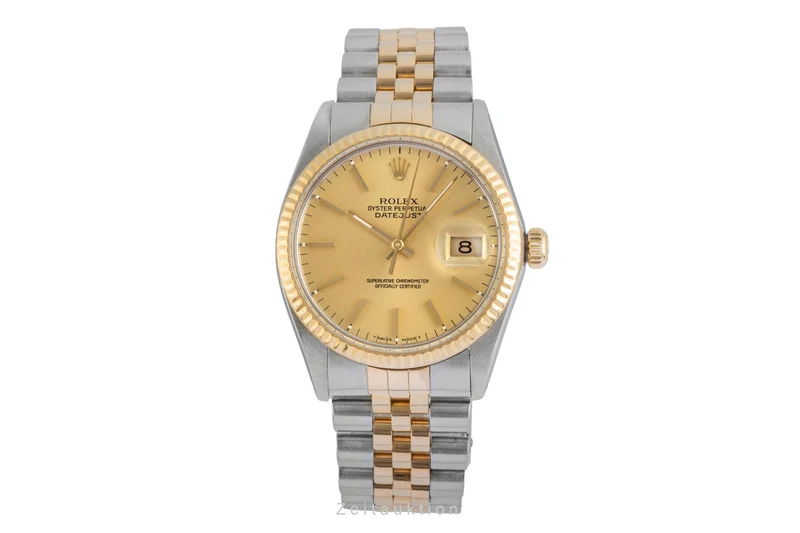 Rolex Datejust steel / gold automatic men's watch 16013 [2504398]