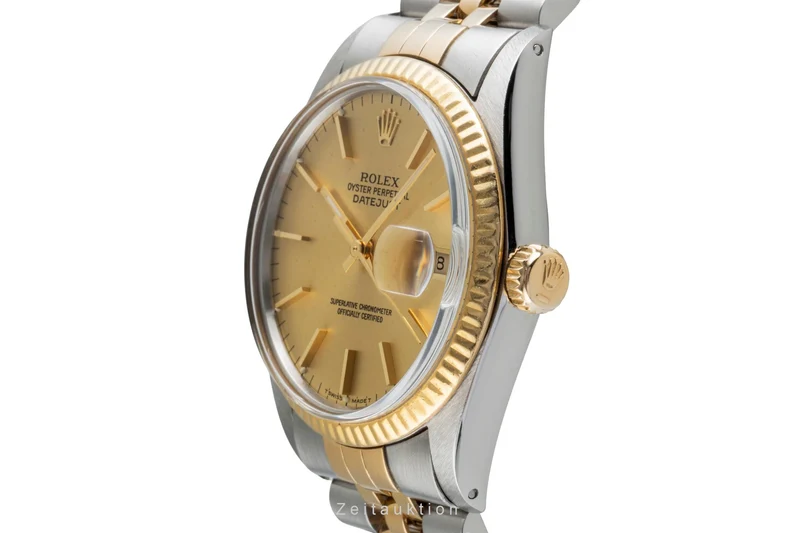 Rolex Datejust steel / gold automatic men's watch 16013 [2504398]